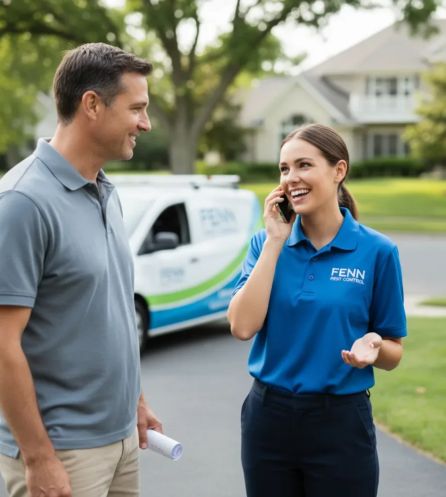Fenn Pest Control customer support in Maceo